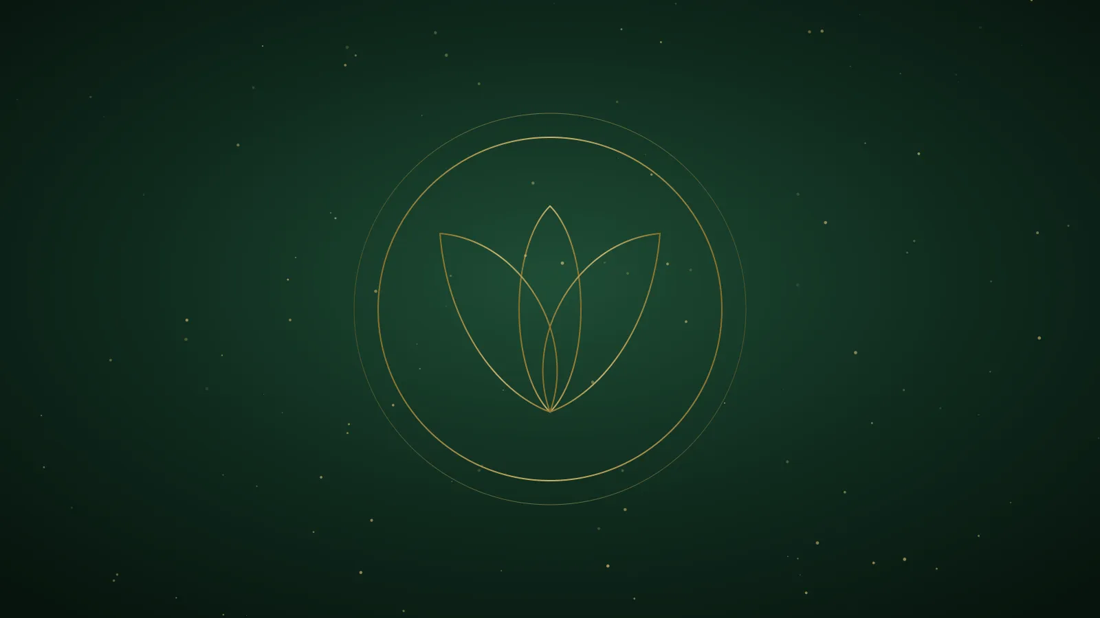 Flori delicate pe fundal verde